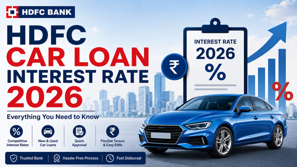 HDFC Car Loan Interest Rate 2026