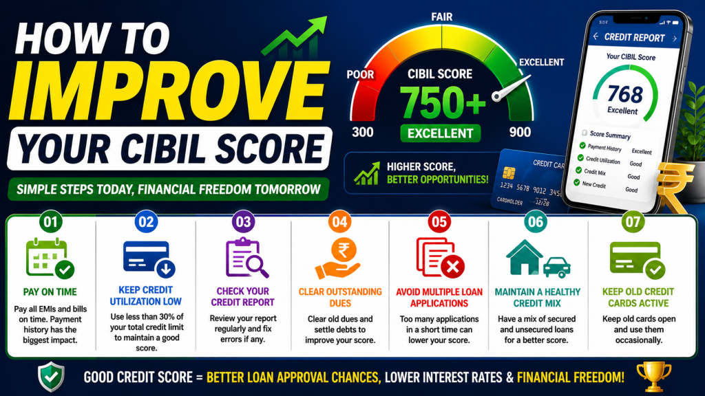 How to Improve Your CIBIL Score