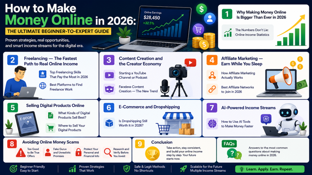 How to Make Money Online in 2026