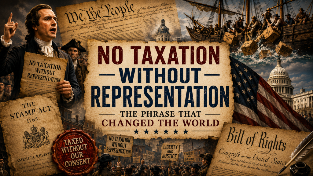 No Taxation Without Representation